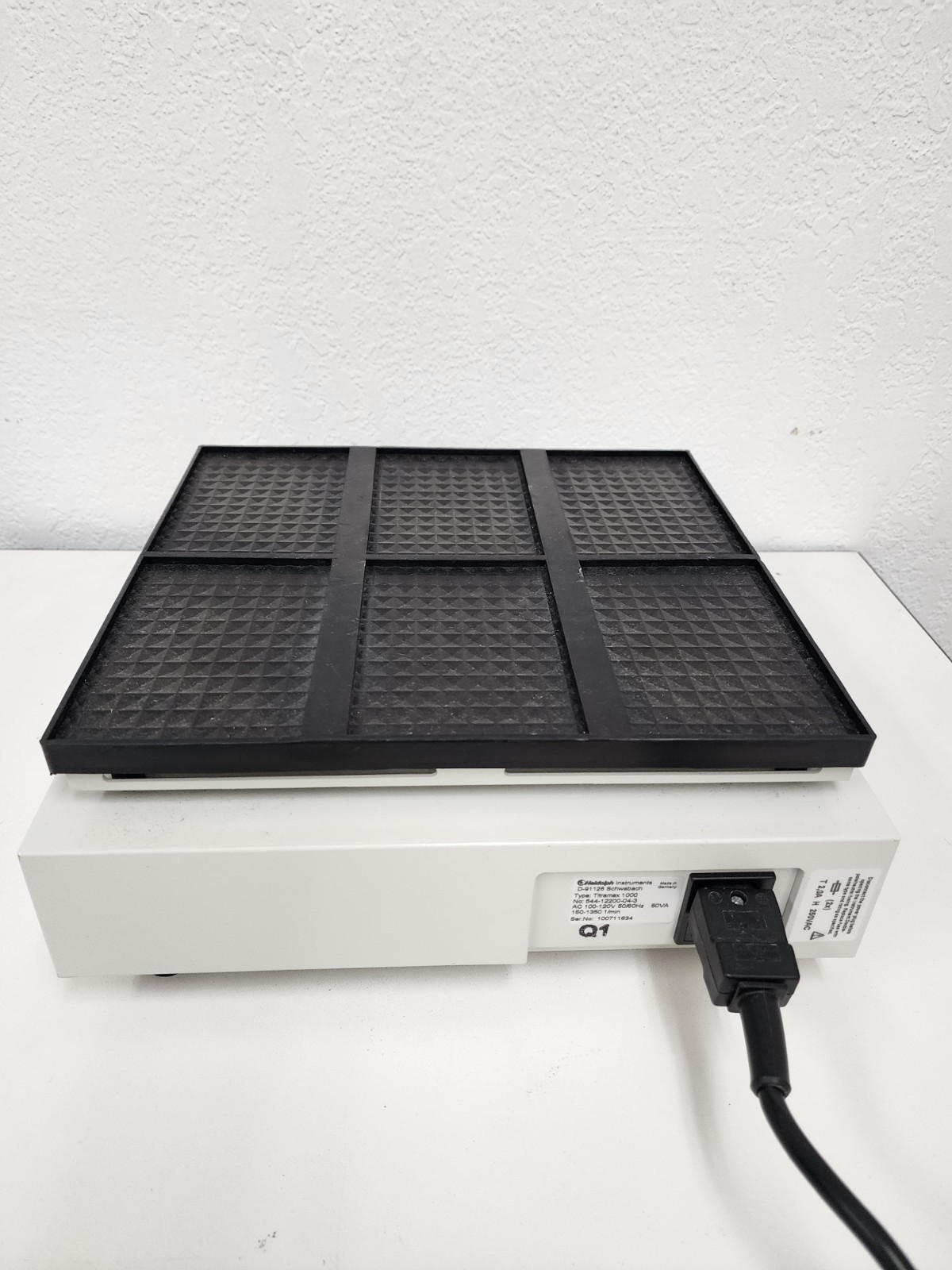 Heidolph 544-12200-04-3 Titramax 1000 Microplate Lab Shaker Mixer Free Shipping