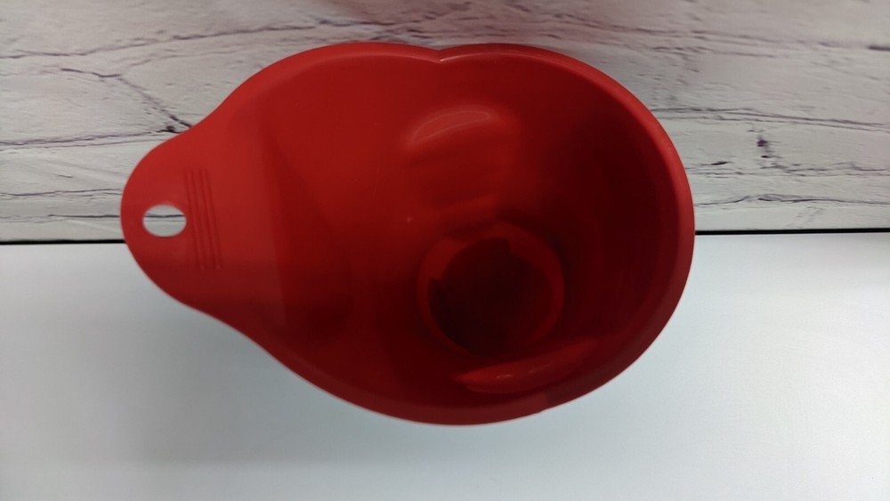 2 Pack Car Engine Oil Funnel Multipurpose Long Stem Plastic Funnel Transmission
