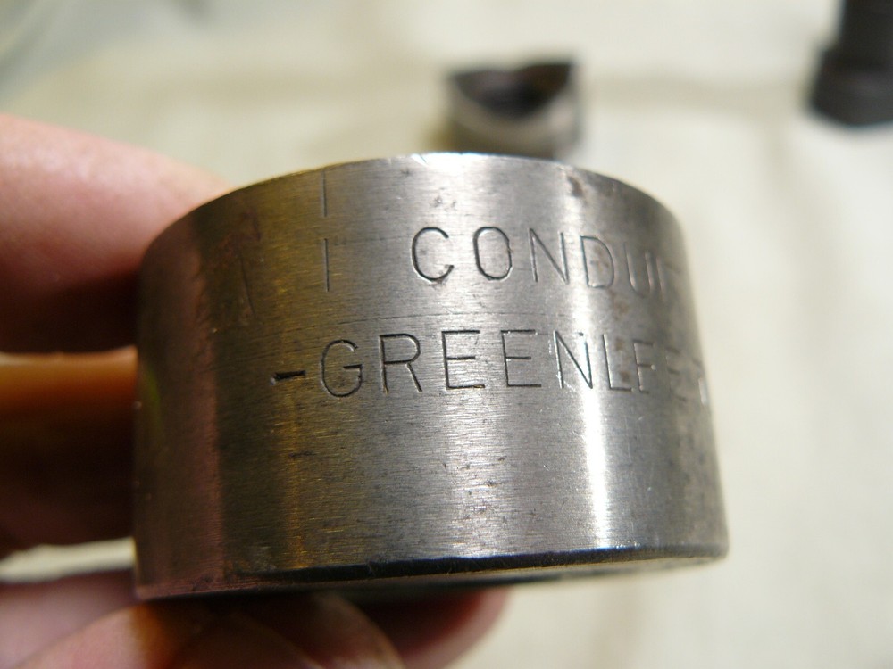 Greenlee 1-1/4" Conduit Knockout
