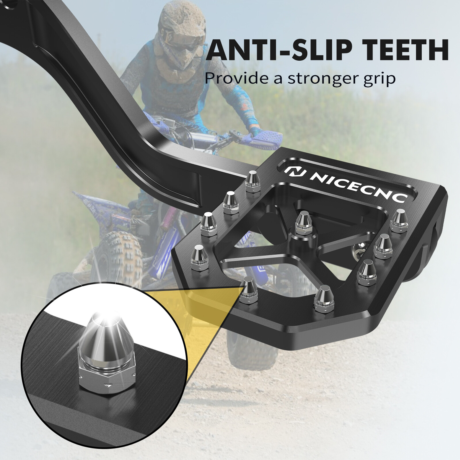 Adjustable Rear Brake Pedal Lever For Yamaha YFZ450X 2010-2011 YFZ450R 2009-2024