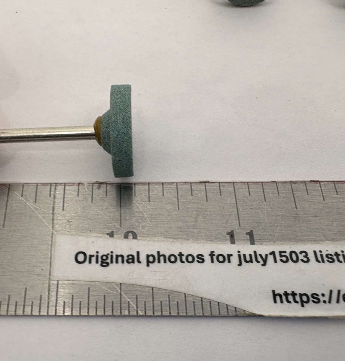 (5) NEW Silicon Carbide Grinding Stone Wheel 13/16" Green for Dremel (AG)