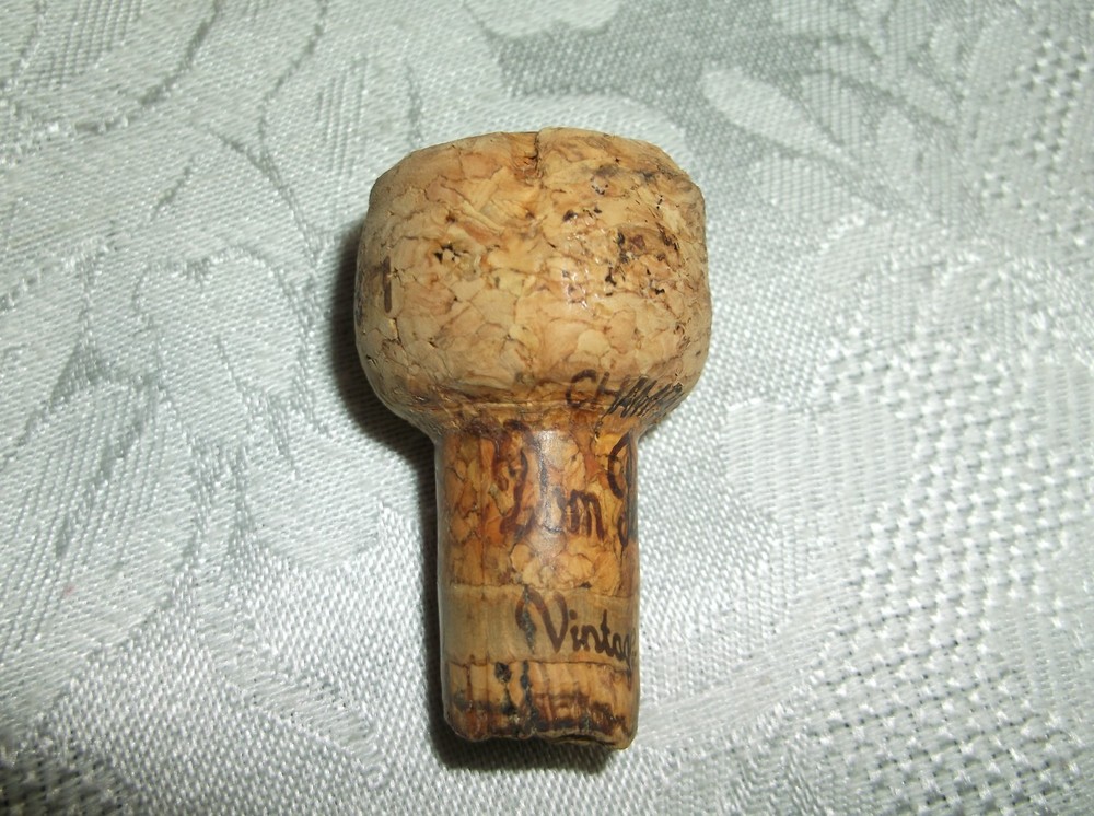 Vintage 1998 Cuvee Dom Perignon Champagne Empty Bottle.