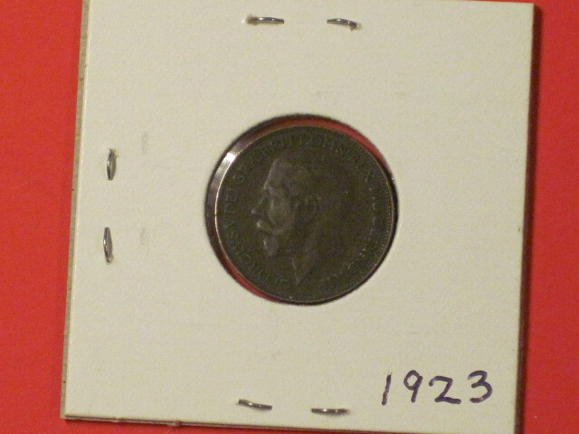 1923 Farthing - Great Britain - KM# 808.2