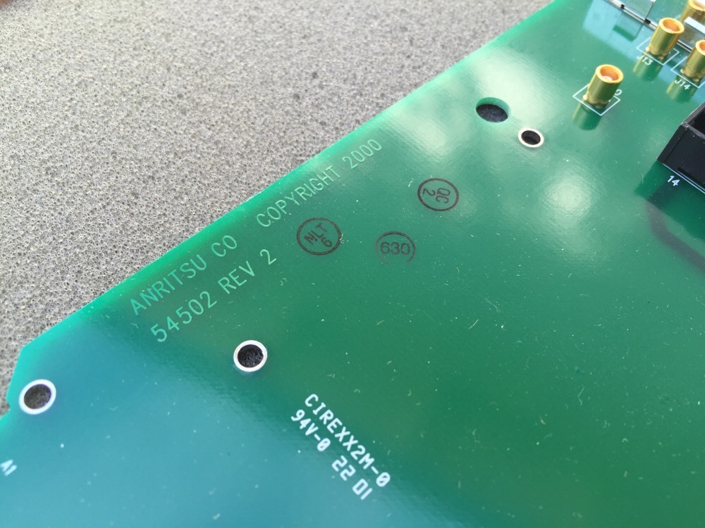 Anritsu Scorpion MS46XX Transceiver Board / PC Board - 54502 - Network Vector