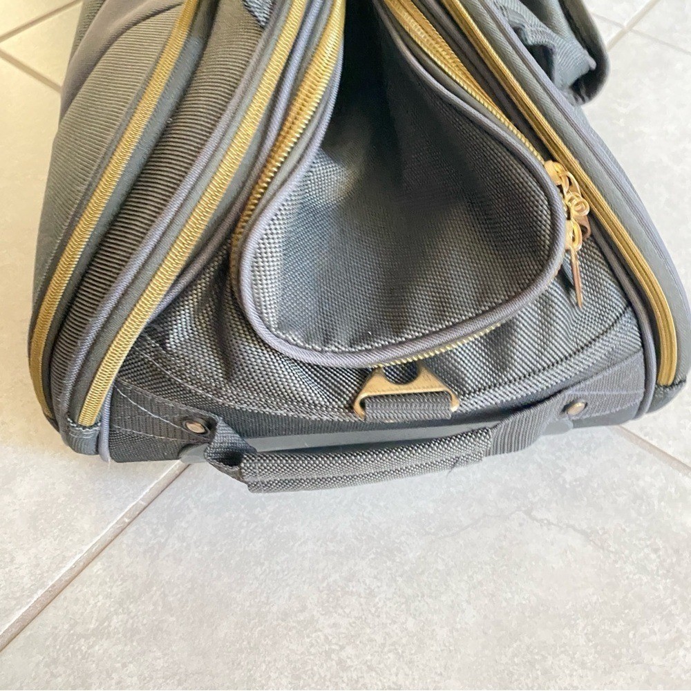 GALAXY GREY DUFFLE TROLLEY BAG