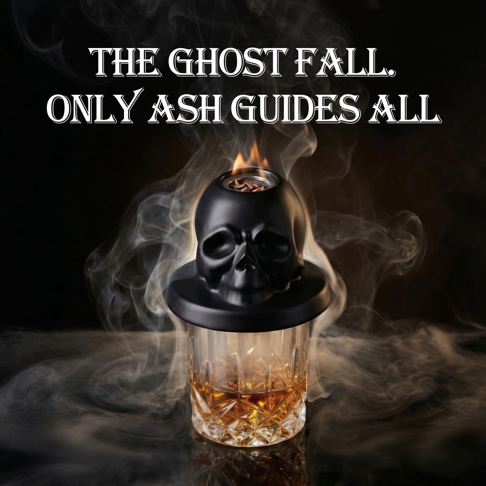 Whiskey Smoker Kit with Torch - Portable Bag, 4 Wood Chips, Cocktail Smoker I...