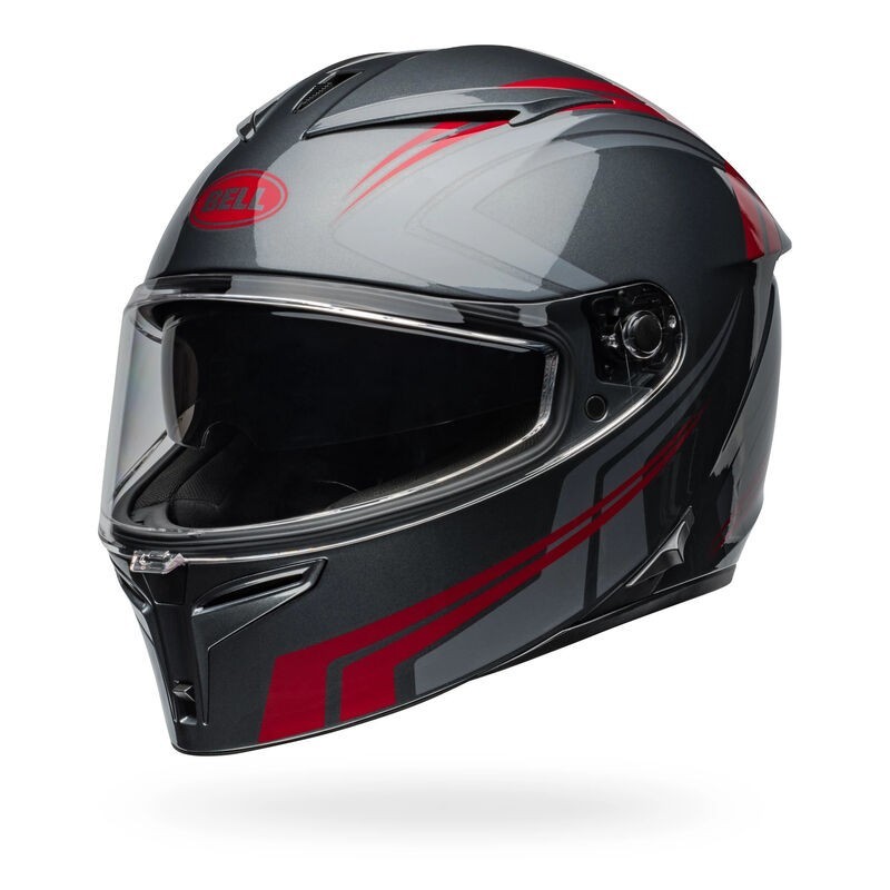 Bell Lithium Jetstream Helmet Size X-Large Gray/Red