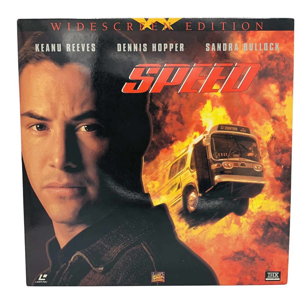 Speed Laserdisc Keanu Reeves Widescreen Edition