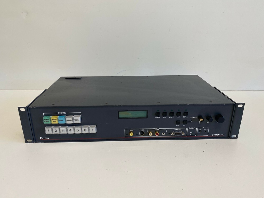 Extron 7SC 7x2 System Switcher & Integrated Video Scaler