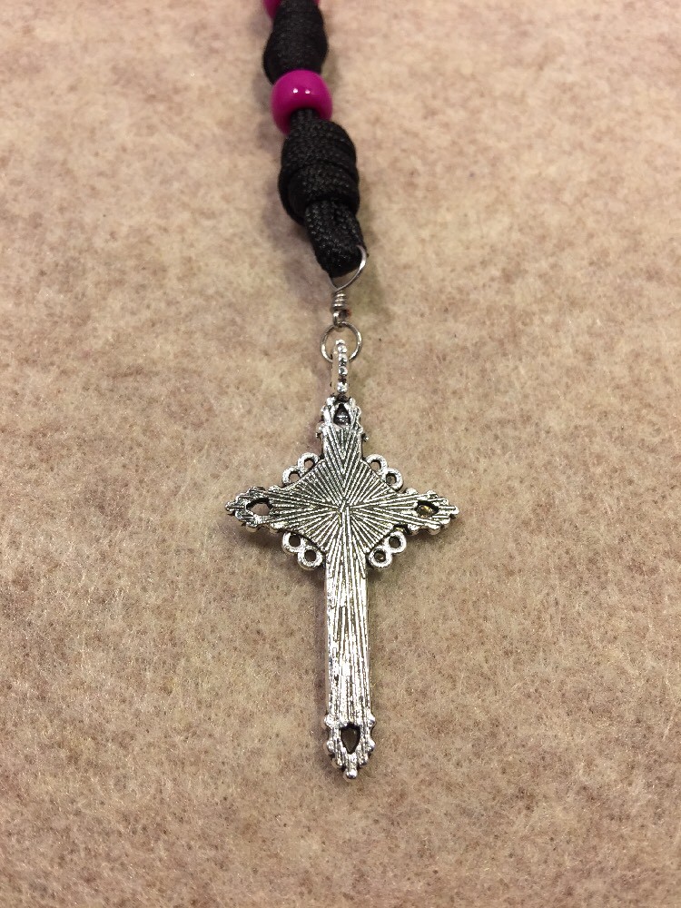 Paracord Catholic rosary, Durable Rosary - Handmade