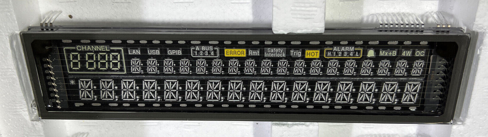 New VFD Display for Agilent Keysight 34980A Multifunction Switch / Measure Unit