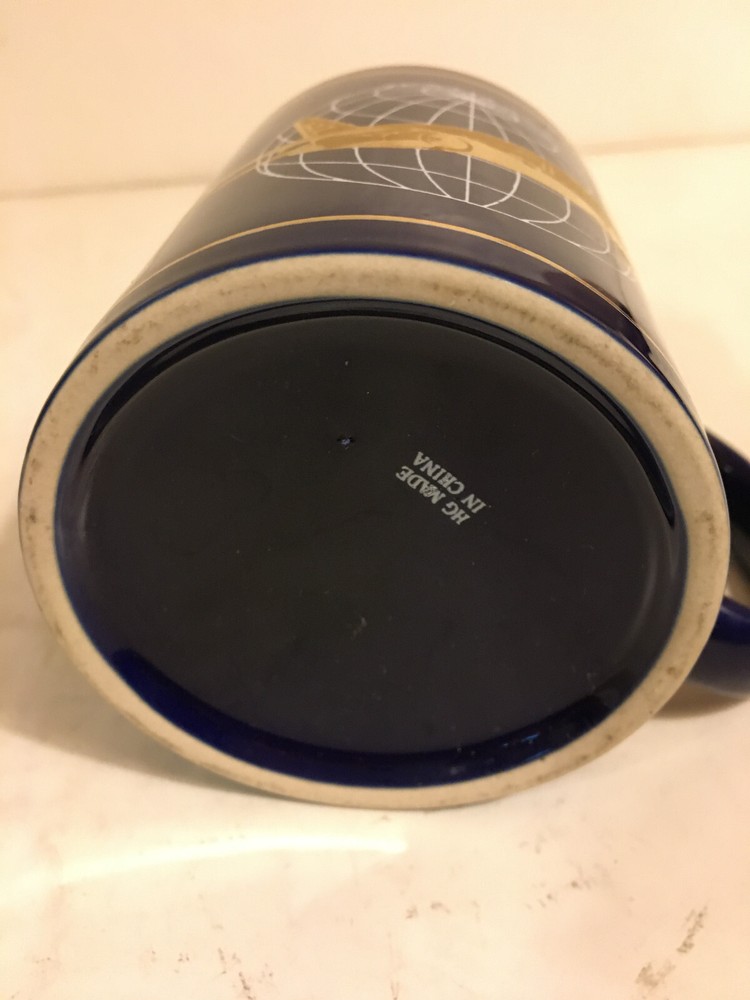 Boeing 777 Coffee Cup or Mug, Quality Support Blue, Clean