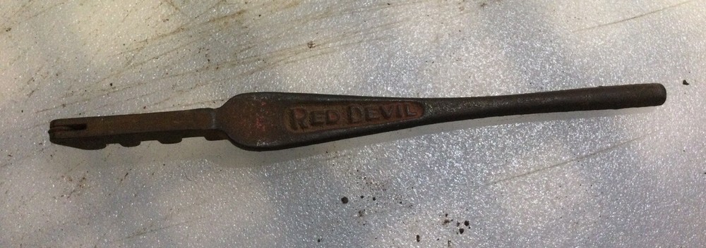 vintage red devil glass cutter 024 used