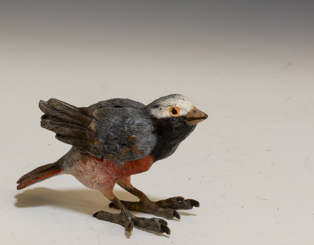 COLD PAINTED BRONZE BIRD