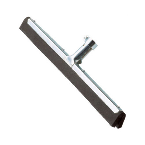 Ettore 1639 Wipe 'N Dry Floor Squeegee, Black Foam, 30 In. - Quantity 10