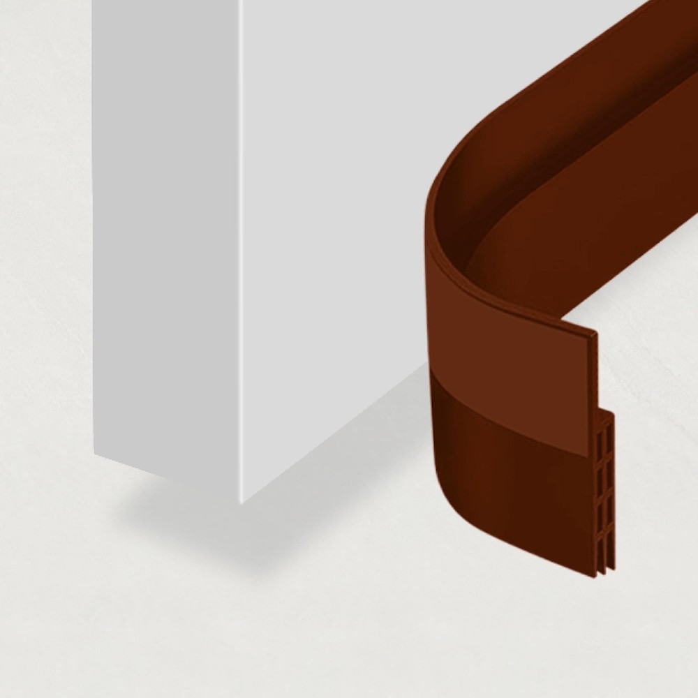 Adhesive Backed Door Draft Stopper – Silicone Under Door Sweep for Interio