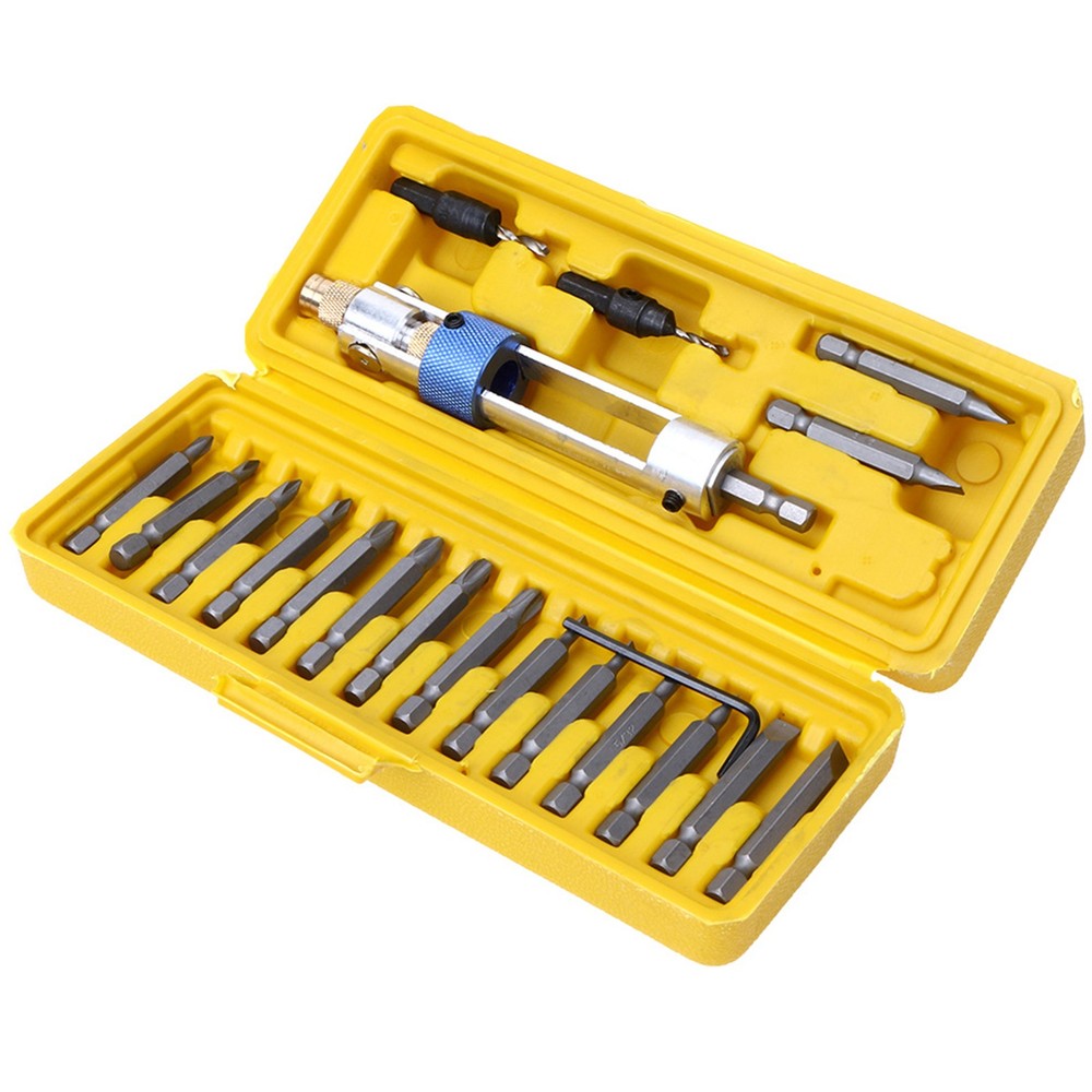 20pcs/Box Half Time Drill Driver Multi Function Screwdriver Tool Screw Power