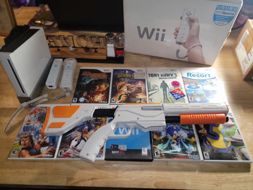 nintendo wii bundle with games