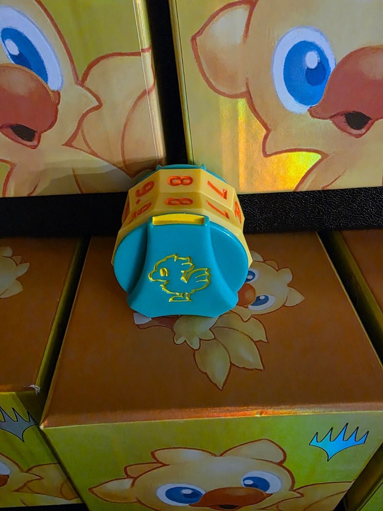 Empty MTG Final Fantasy Chocobo Bundle OR Gift Bundle Boxes + Counter/Dice