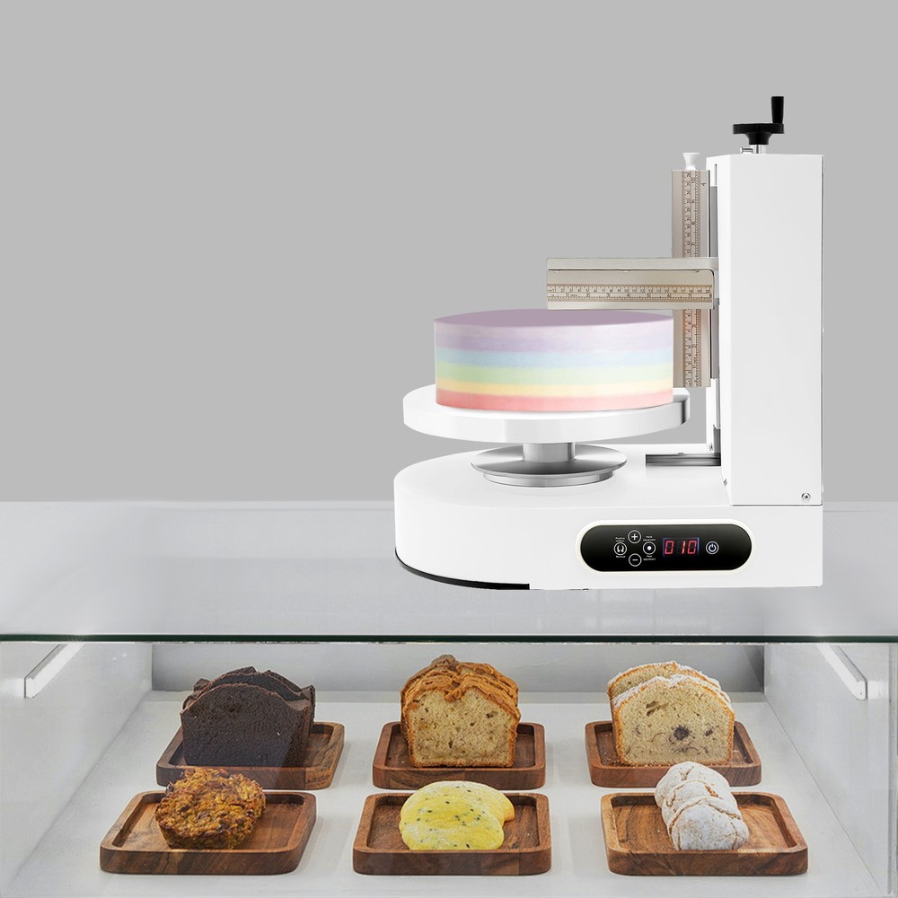 Birthday Cake Cream Smooth Coating Decor Machine Cake Cream Spreading Machine