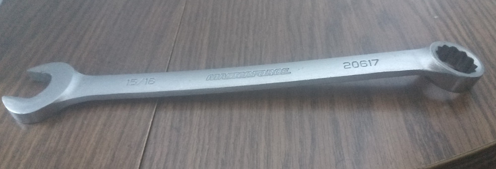 Masterforce 20617 15/16th Combination Wrench