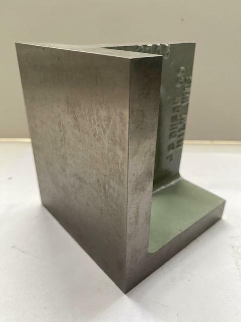 NOS Busch Precision USA 4.5" X4" X 5" UNIVERSAL RIGHT ANGLE PLATE #PE2705G $755