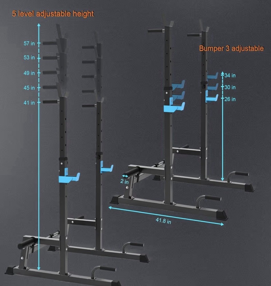 Adjustable Squat Rack