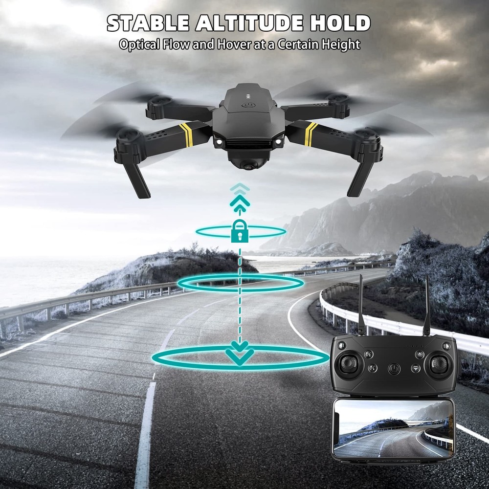Drones with Camera for Adults 1080P, Mini Drone with Camera Foldable Drones f...
