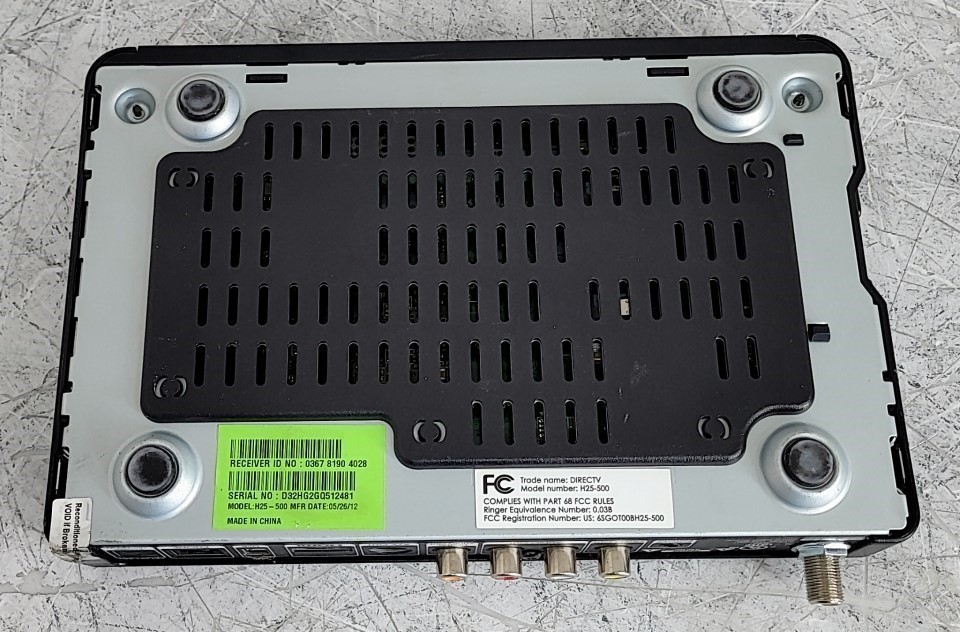 DIRECTV H25-500 HD Receiver SEE NOTES