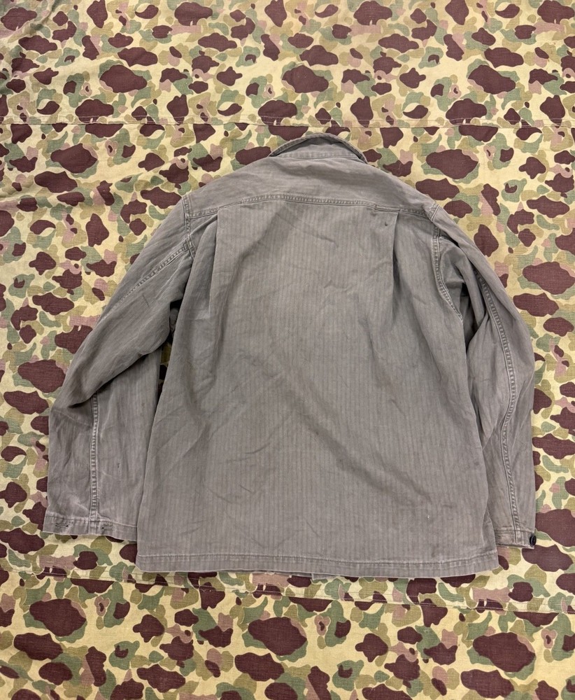 WWII USN HBT Jacket Navy “Low Pockets”