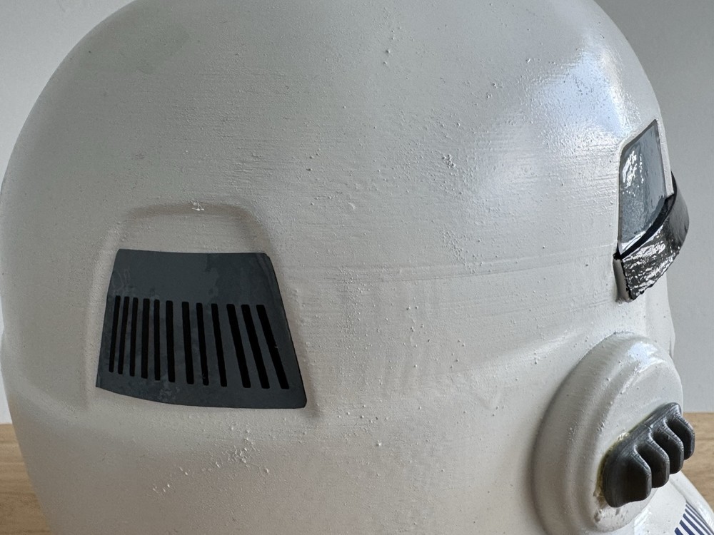Star Wars 3D Printed Stormtrooper Commander Helmet