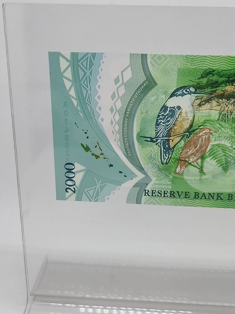 Vanuatu, 2000 Vatu, 2014, POLYMER, Birds