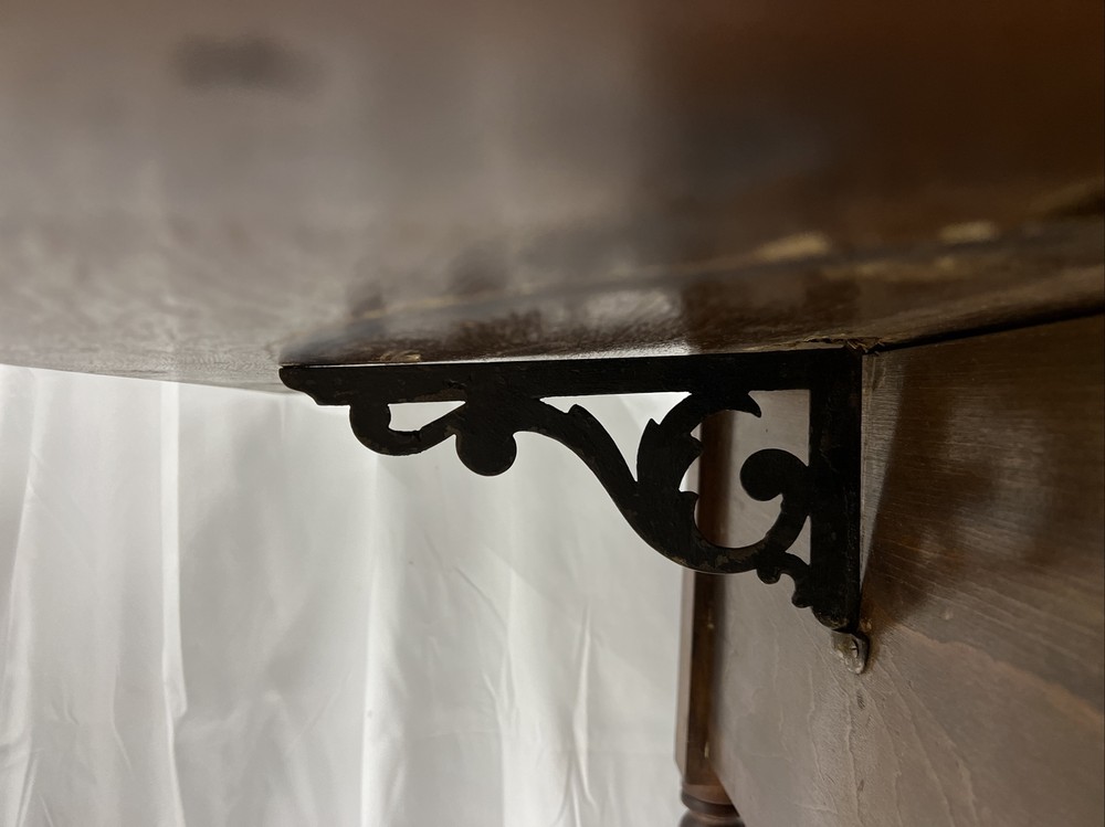 Mitchell and Rammelsberg drop leaf table