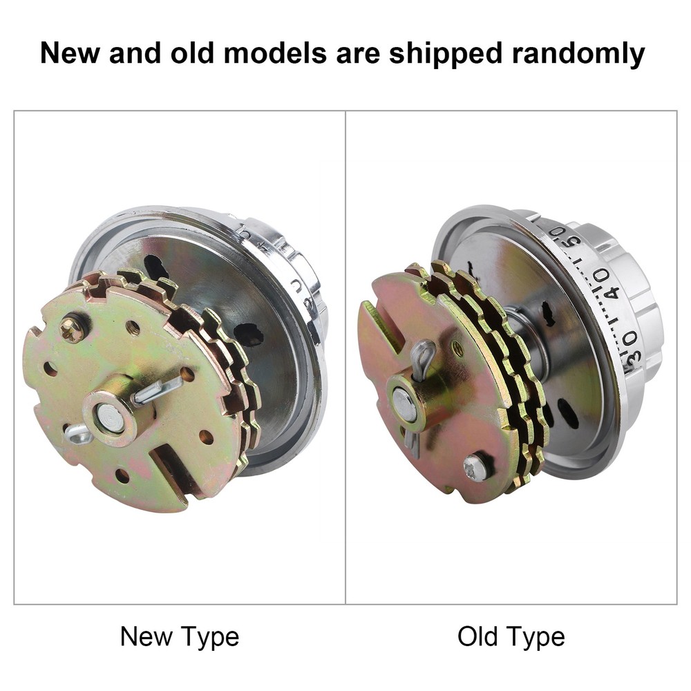 Disc Coded Dial Lock Metal Combination Locks For Jewelry Case Safe Box Document