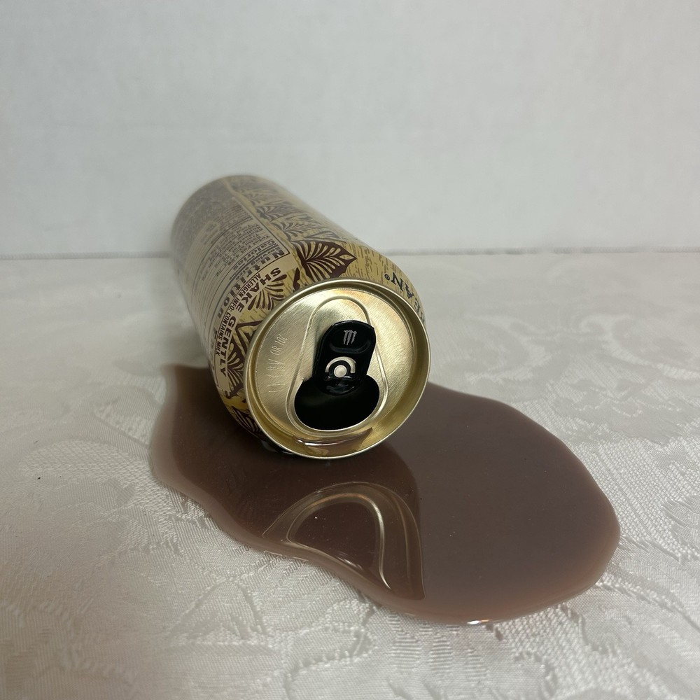 Java Monster 15oz.Can Spilling Prank/Practical Joke/Party Gag/ Faux Food Display