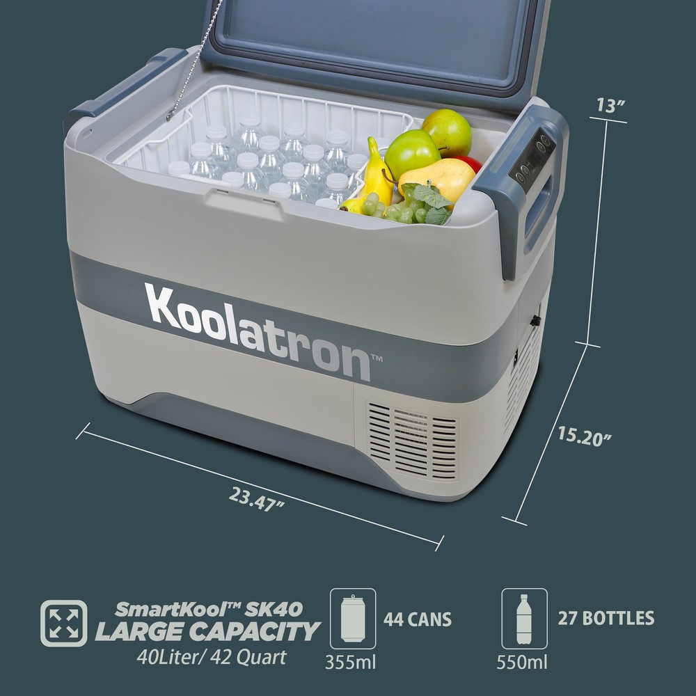 Koolatron SK40 Smartkool Portable Cooler Freezer 40l