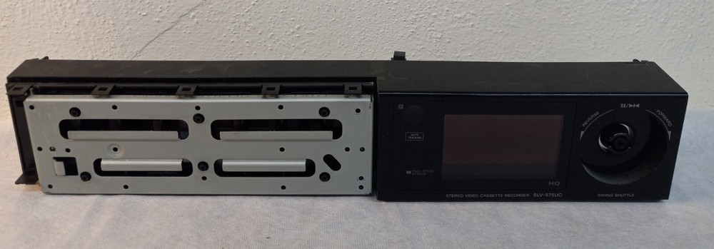 SONY SLV-575UC VCR -  FRONT PANEL w FLIP DOWN PANEL
