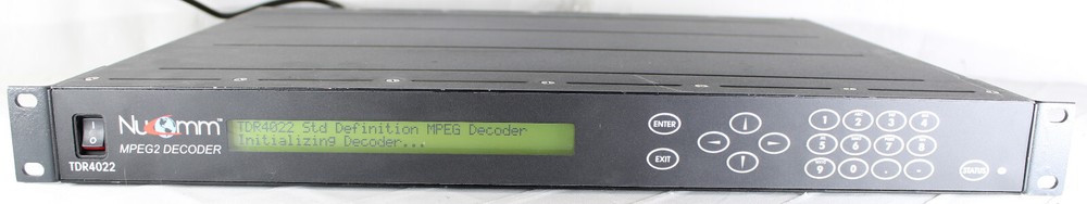 Nucomm TDR4022 MPEG2 Decoder DVB Satellite Video Receiver