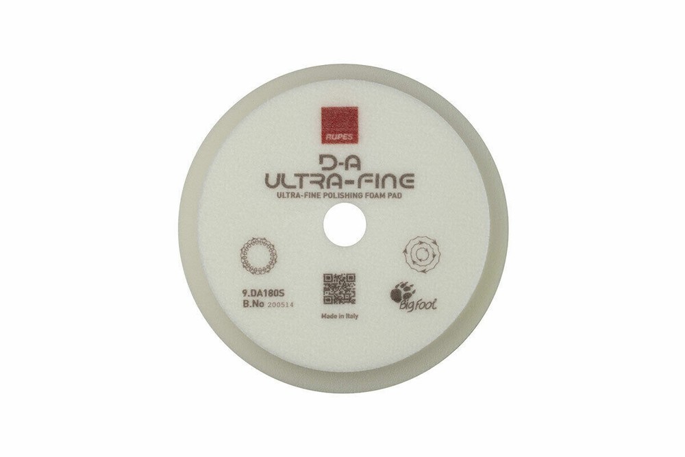 RUPES 9DA180S High Performance Ultra Fine Pad  7"- Height 1"  **NEW**