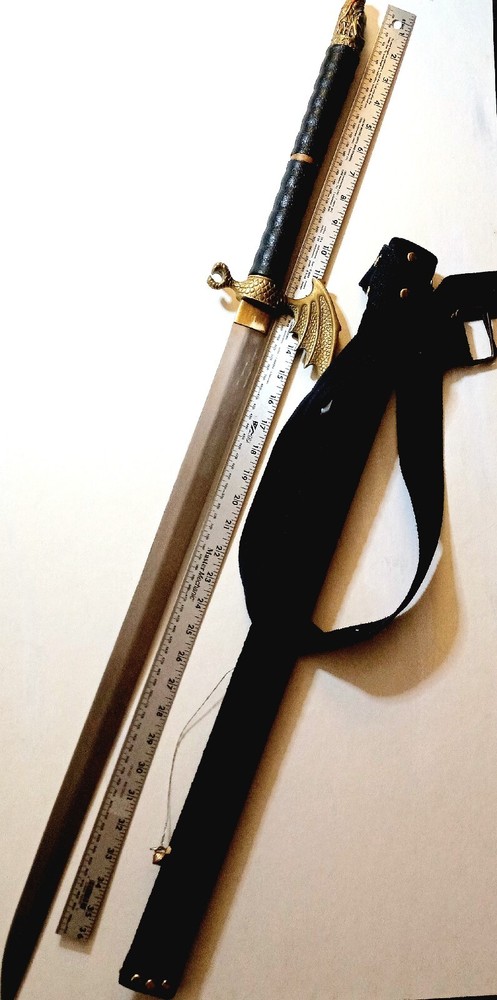 Custom Kirikana Sword 39 " Blade 25.5" - Solid Brass - See Description