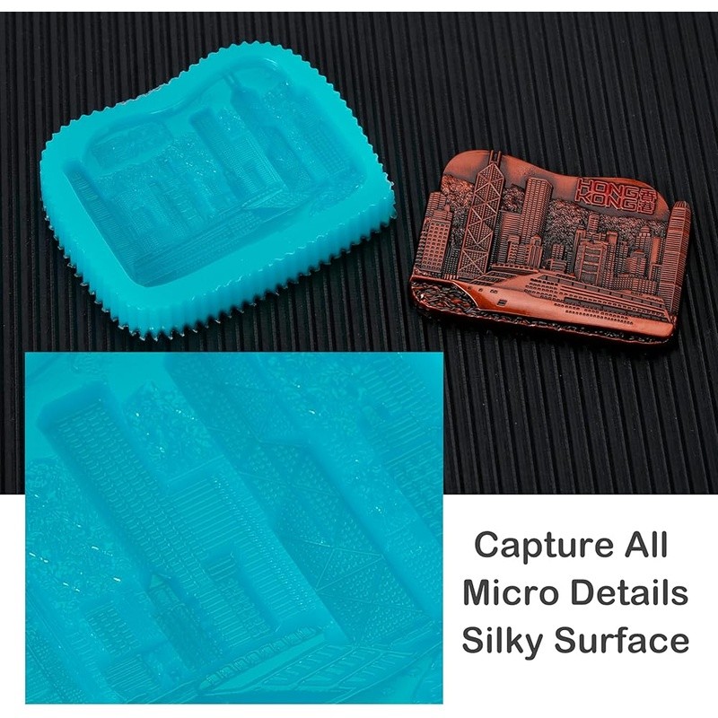 Liquid Silicone Mold Making Kit Bubble-free Quick Curing Durable Precision Molds