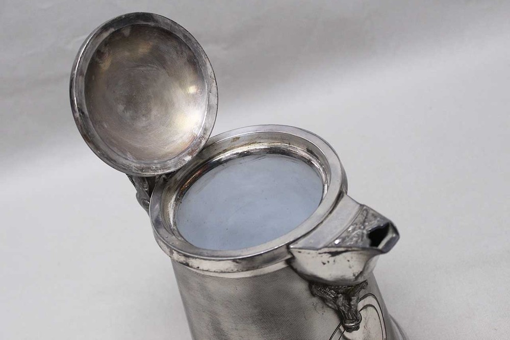 1868 Large Ice Water Pitcher Meriden Co . ANT247