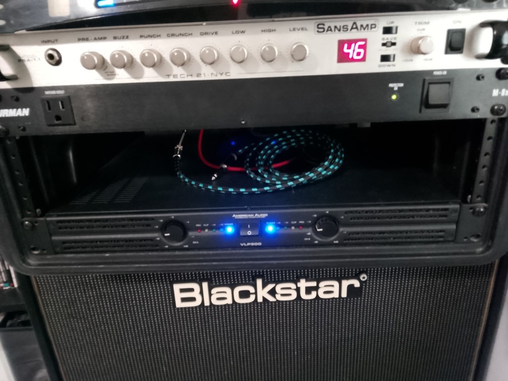 Tech 21 Sansamp PSA 1.1 Guitar Preamp Rack Mount Processor