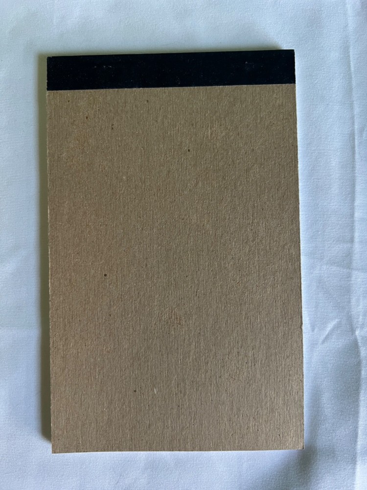 Staples Notepads 5" x 8" Narrow White 50 sheets