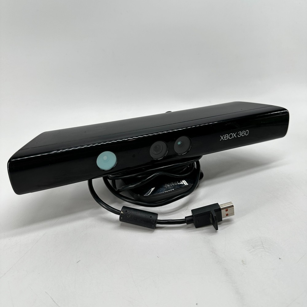 Microsoft Xbox 360 Kinect 1414 Black Wired Motion Sensor Bar Camera