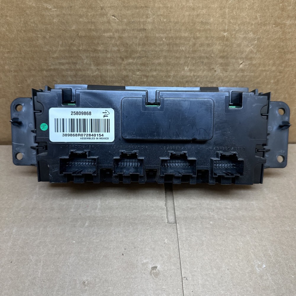 2007-2011 Escalade Digital Climate Temp Temperature Control OEM 25809868