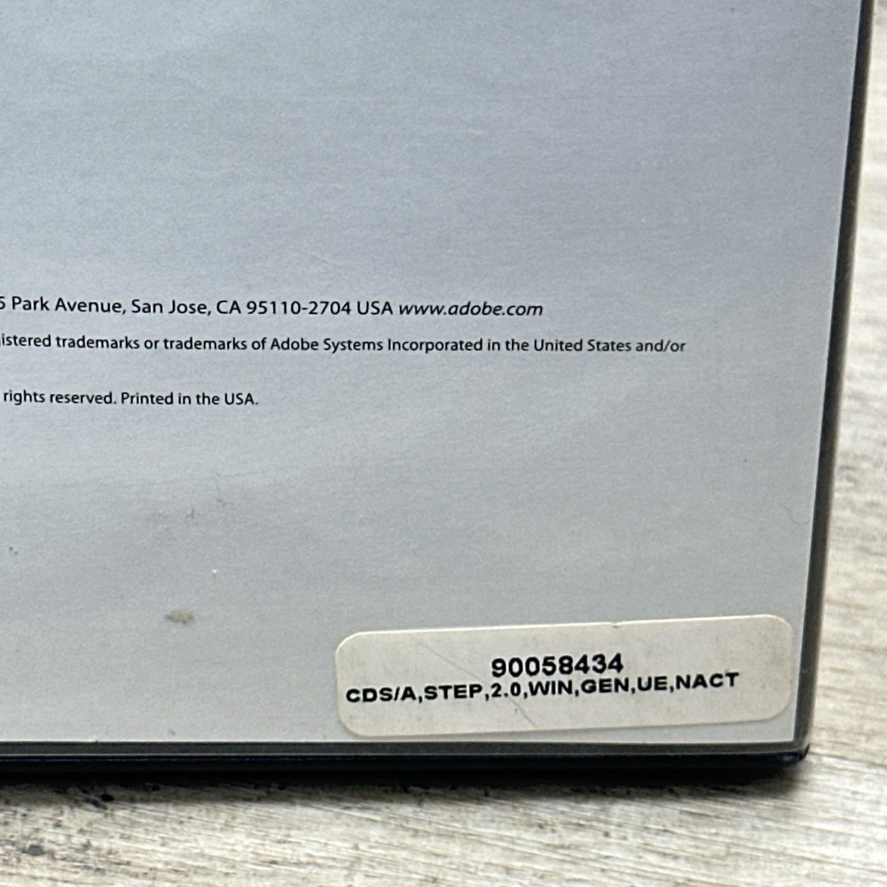 Adobe Creative Suite® 2 Premium Full Version For Windows 6 Discs Complete