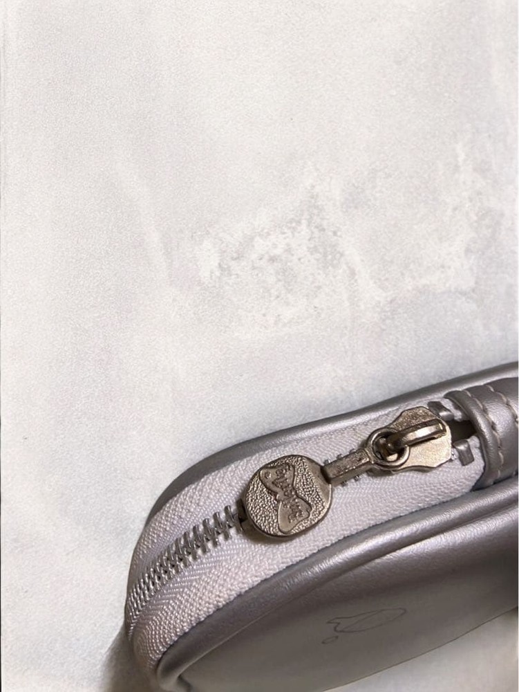 Showa Retro Racket Case / Table Tennis Silver