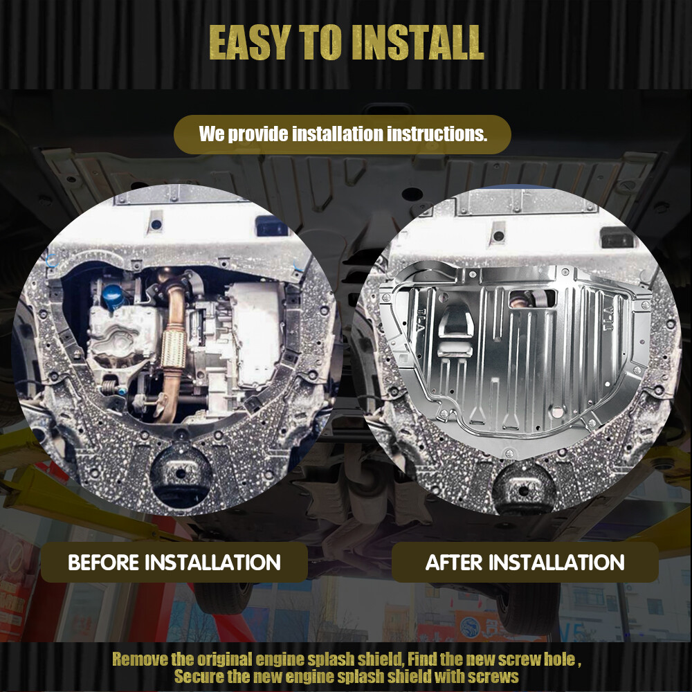 For Honda CR-V CRV 2017-2022 Under Engine Splash Shield Lower Engine Cover Guard