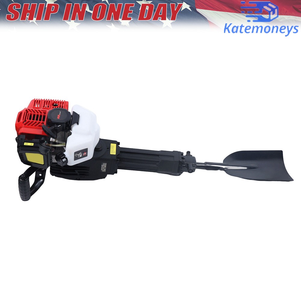 Handheld Trencher Digger Machine 52CC 2Stroke Garden Tree Digger Digging Machine